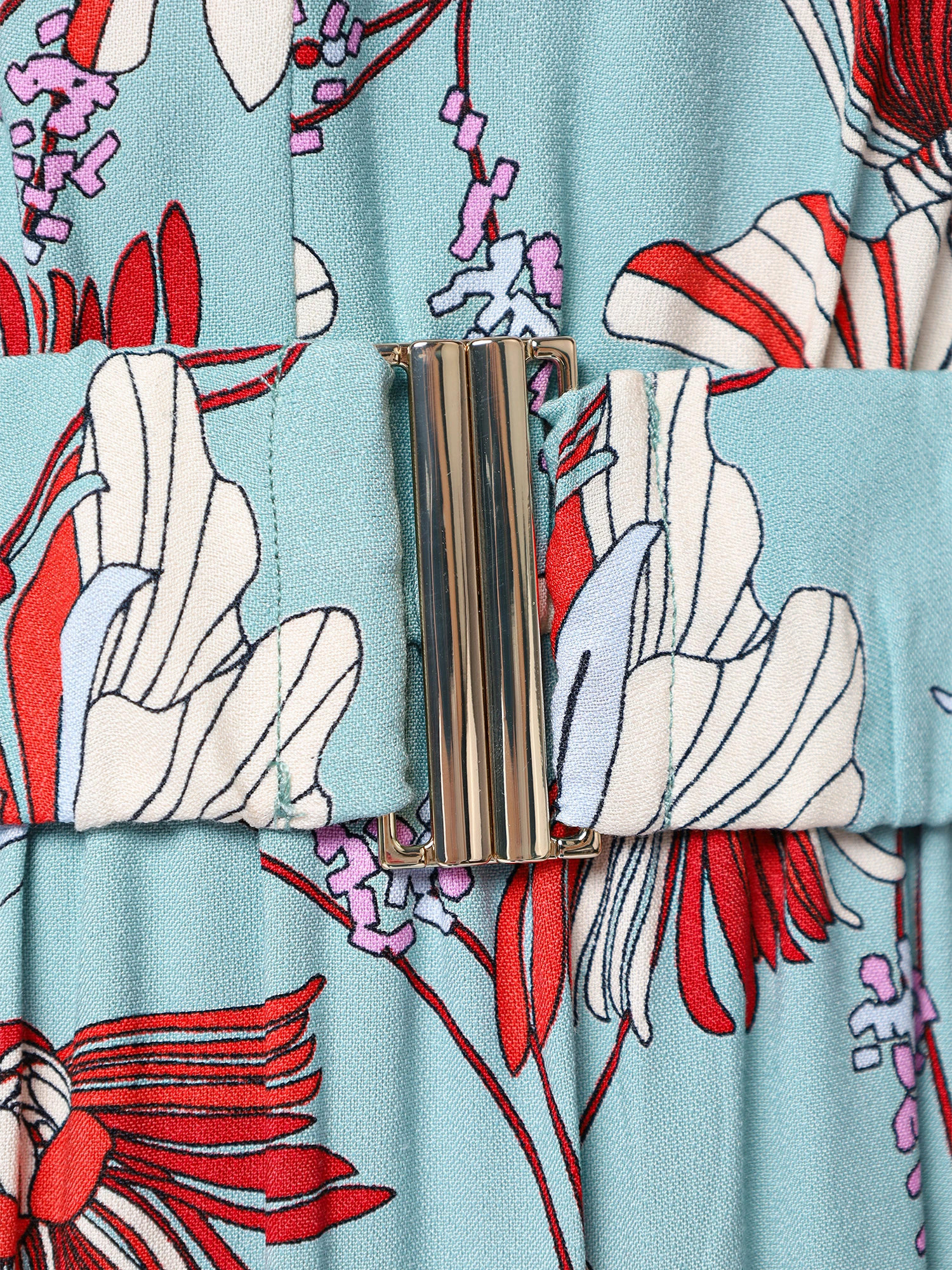 Платье из вискозы с принтом